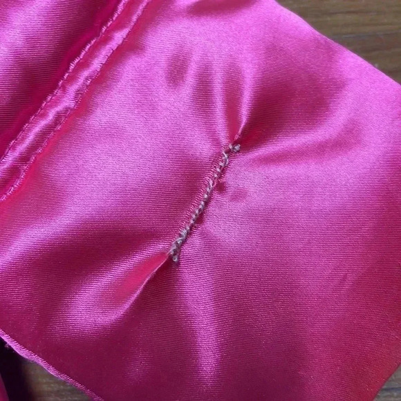 Hot pink toddler puffer jacket, size XS 4/5 - Picture 9 of 9